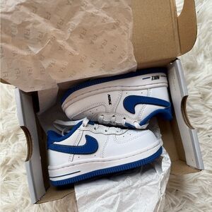 Nike Kids Sneakers White and Blue